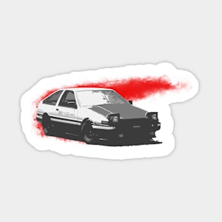 RedSlash AE86 Sticker